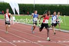 Under-15 boys 100 metres, Northern Under-15 and under-17 Championships, Wigan. Photo: David T. Hewitson/Sports for All Pics